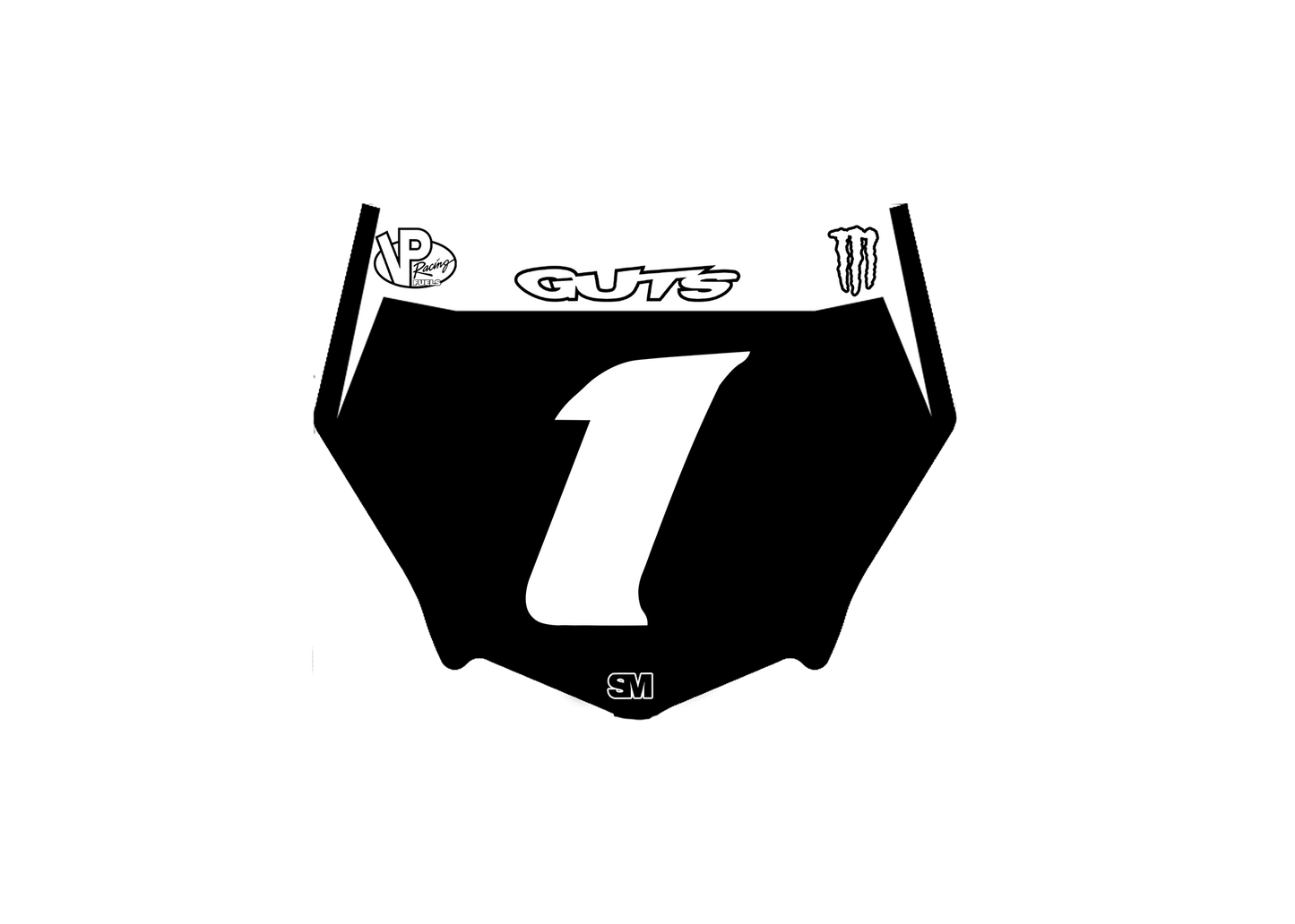 Moto 1 plate